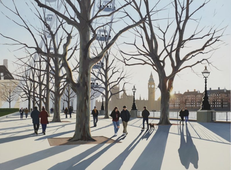 Long Shadows Southbank - Shortlisted for the British Art Prize 2023
